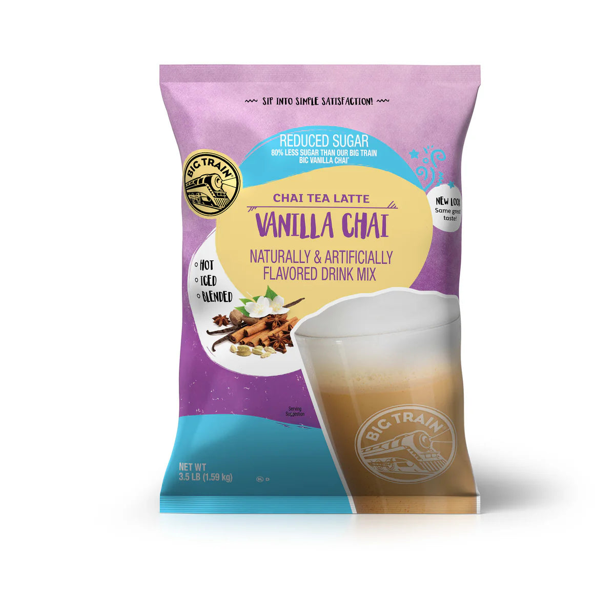 Big Train NSA Vanilla Chai - 4 Bags in a Case