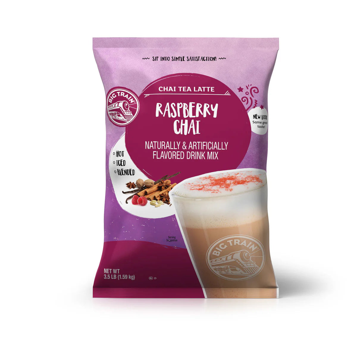 Big Train Raspberry Chai - 4 Bags in a Case