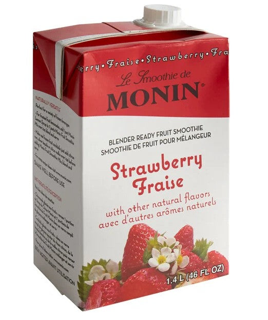 Monin Fruit Smoothies - Strawberry 46oz