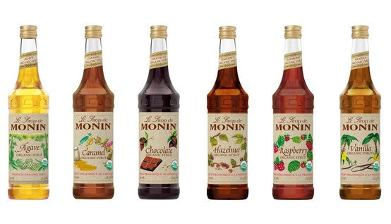 Monin Zero Calorie Natural Syrups
